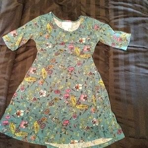 Lularoe Girls Adeline dress - size 2
